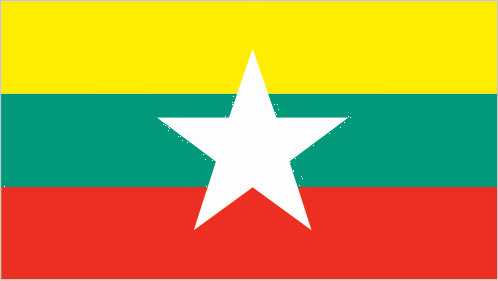 Flag of Myanmar (Burma)