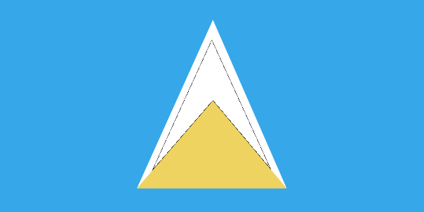 Flag of Saint Lucia