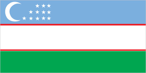 Flag of Uzbekistan